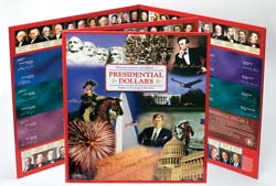 Presidential Dollars Deluxe Presentation Folder LMF2